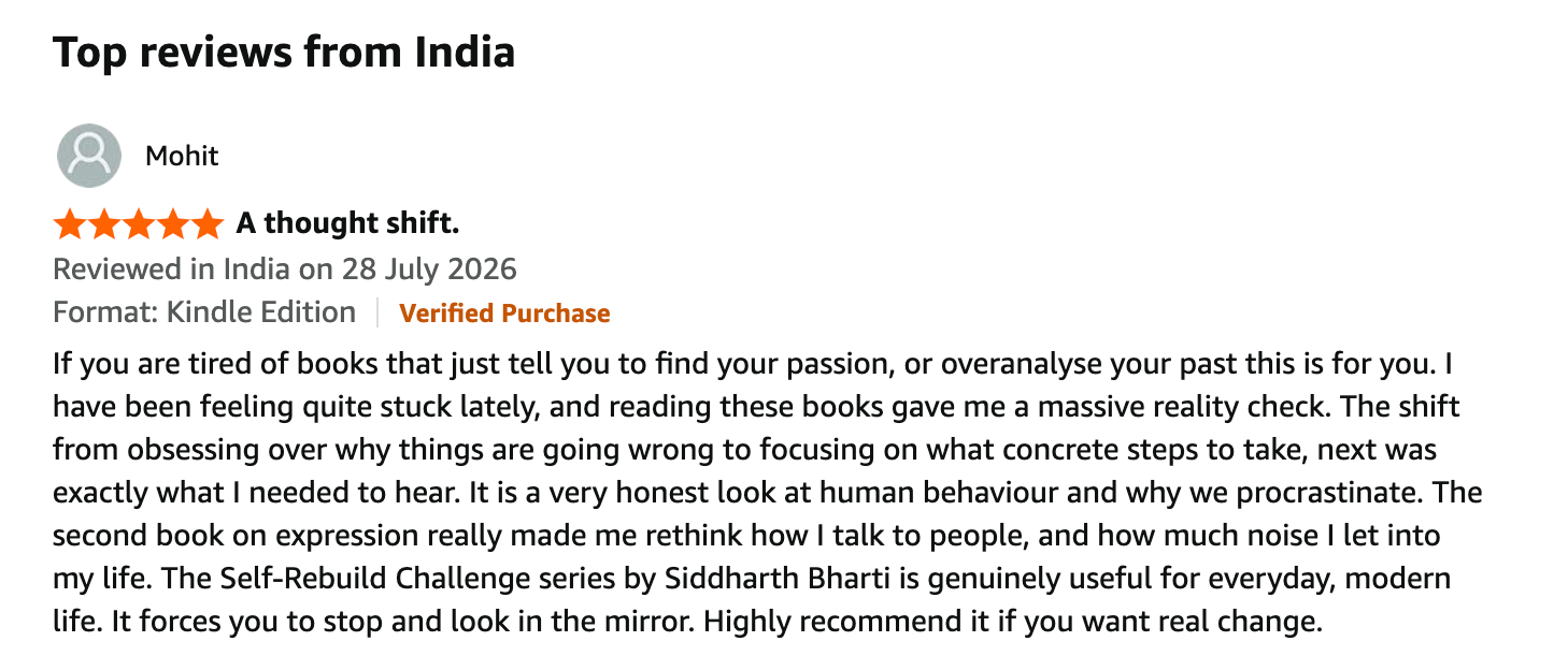 Amazon Verified Review #1